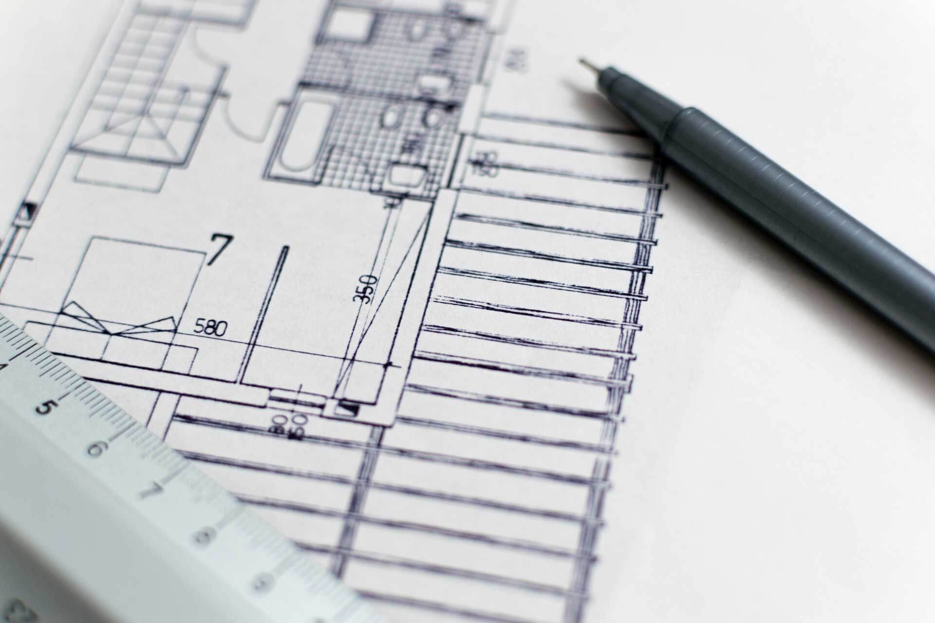 Custom home design floor planning
