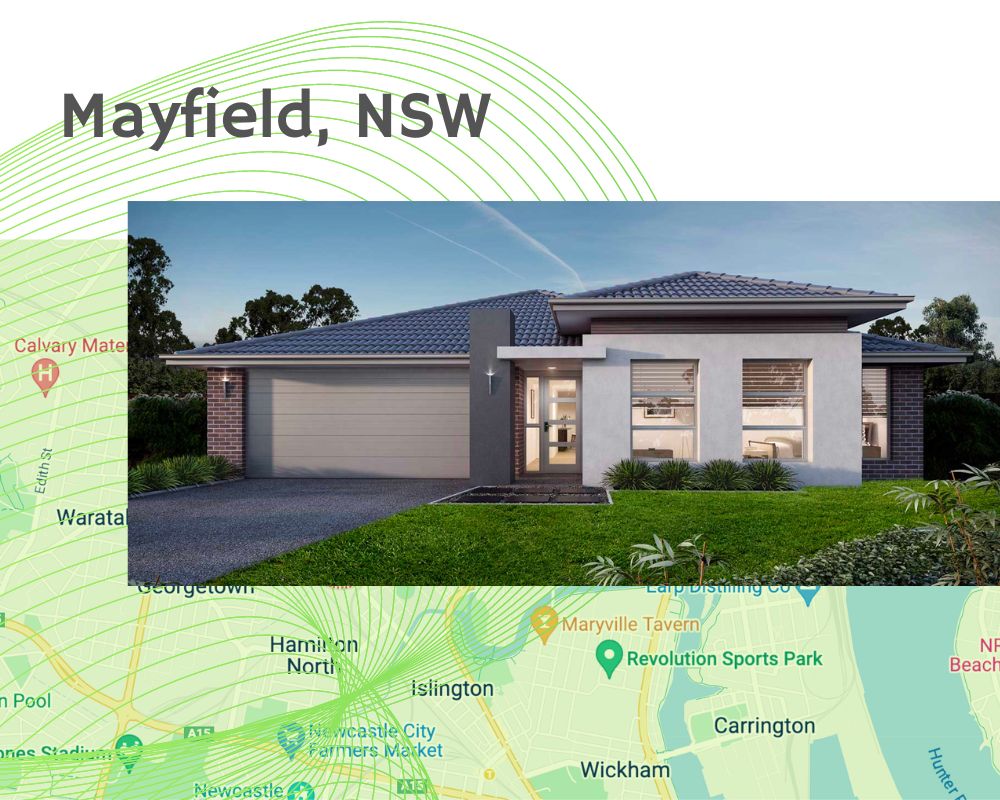 mayfield nsw map and home